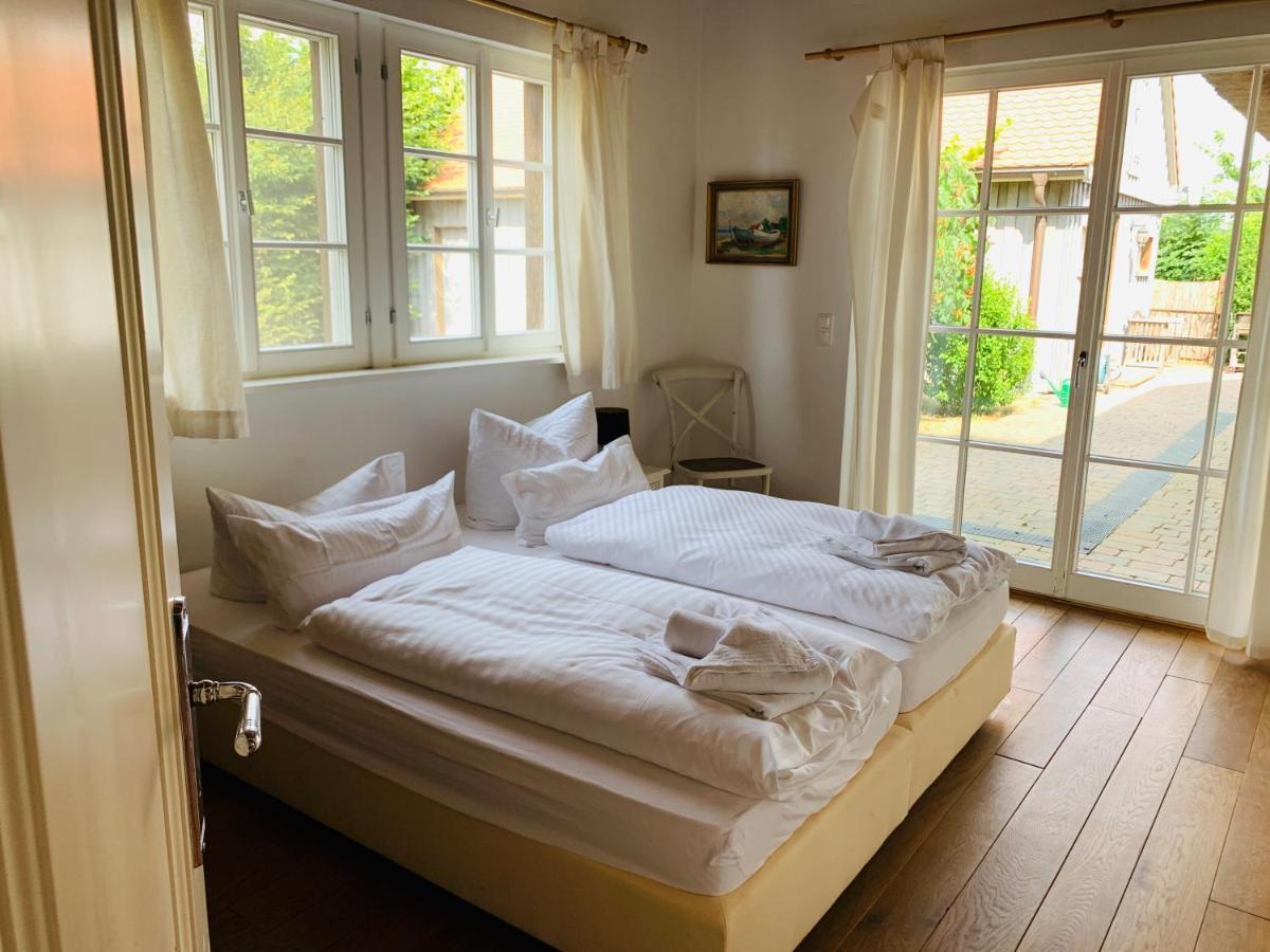 Landhaus Am Achterwasser Mit Bootssteg Grussow Dış mekan fotoğraf